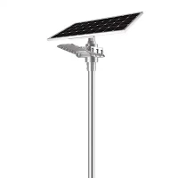 60w LED Solar Sokak Lambaları Dış Mekan